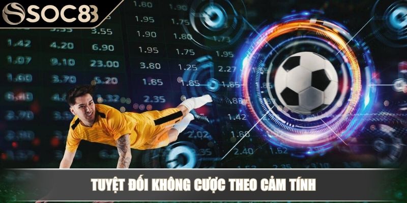 Không đặt cược theo cảm tính