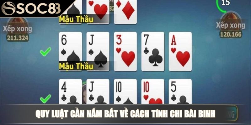 Quy luật cần nắm bắt về cách tính chi bài Binh