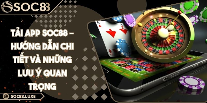 Tải App SOC88 – Hướng Dẫn Chi Tiết và Những Lưu Ý Quan Trọng