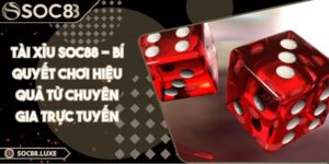 Tài xỉu Soc88 - Bí quyết chơi hiệu quả từ chuyên gia trực tuyến