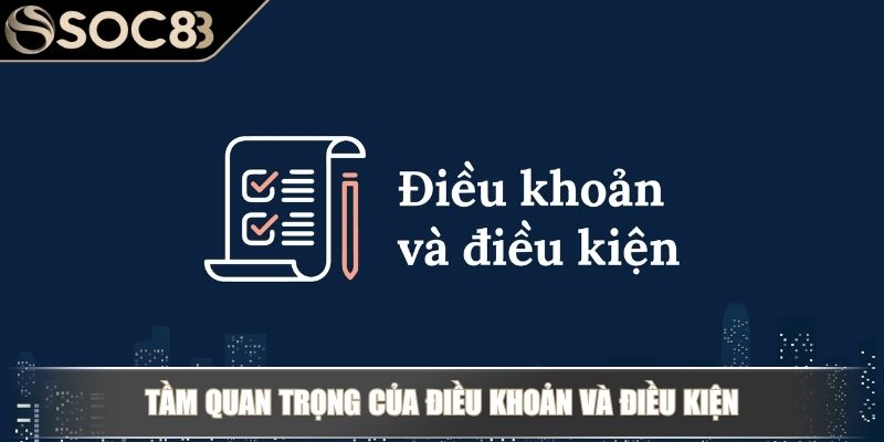 Tầm quan trọng của điều khoản và điều kiện SOC88