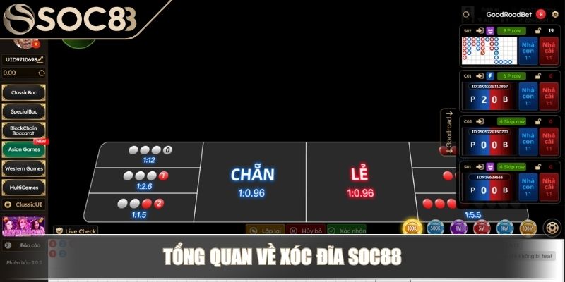 Tổng quan về Xóc đĩa Soc88
