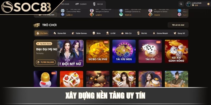 Xây dựng nền tảng uy tín