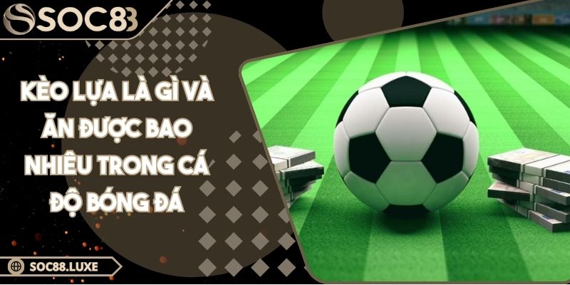 Kèo lựa là gì và ăn được bao nhiêu trong cá độ bóng đá
